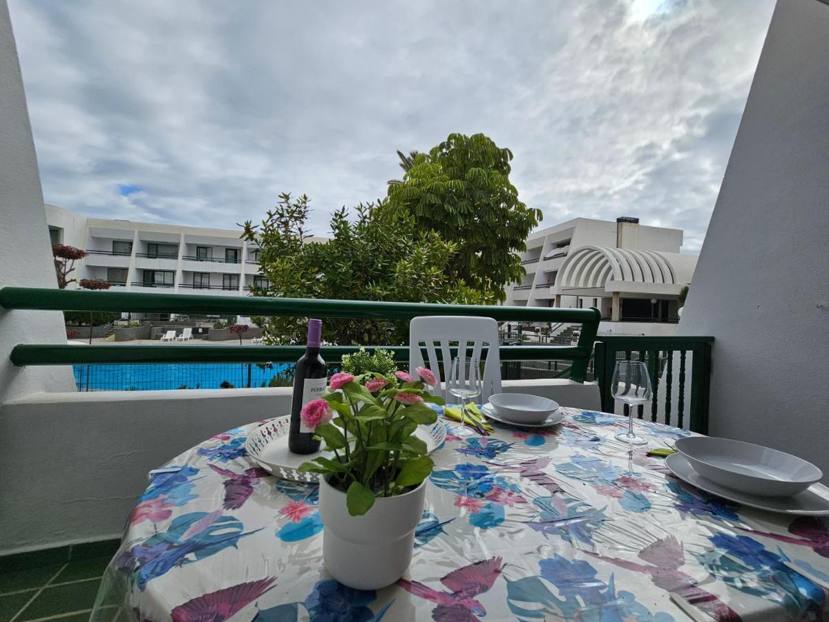 Casa Palmera 3 Only 150 Metres To The Beach, Heated Pool, Wifi, Sat-Tv, Balcony アロナ エクステリア 写真