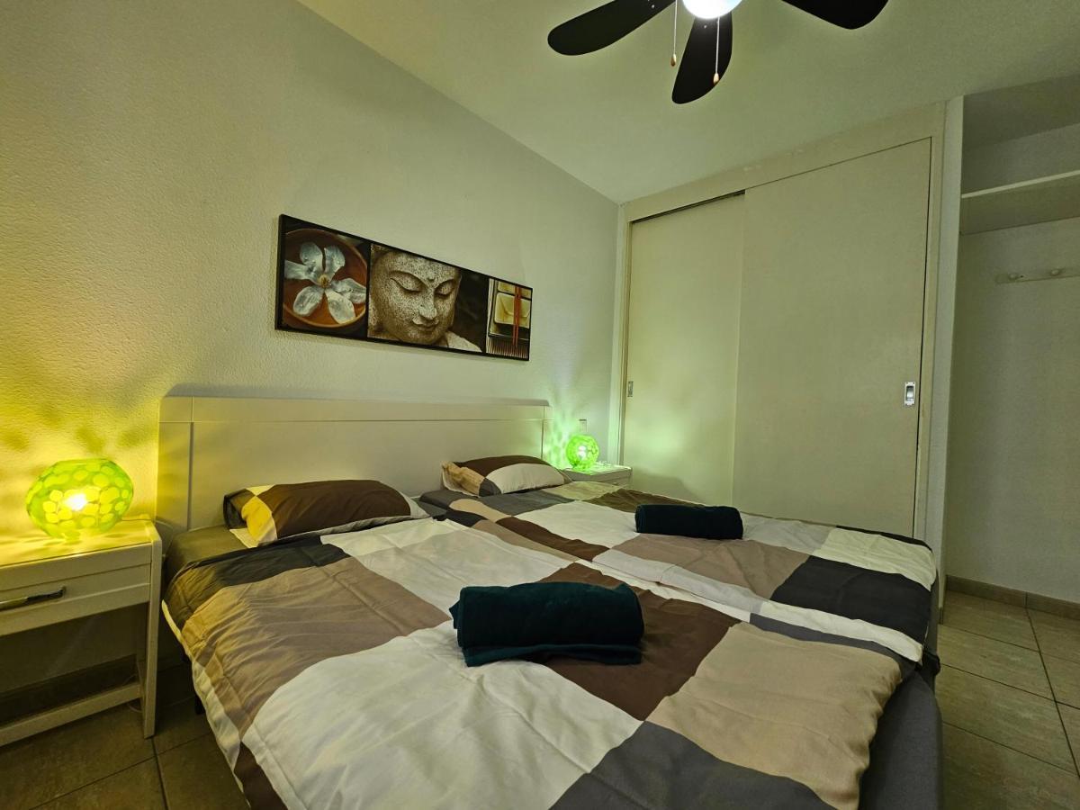 Casa Palmera 3 Only 150 Metres To The Beach, Heated Pool, Wifi, Sat-Tv, Balcony アロナ エクステリア 写真